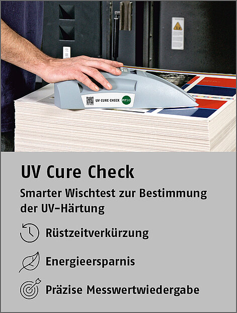UV-Härtungs-Prüfgerät UV CURE CHECK UV-Härtungs-Prüfgerät UV CURE CHECK