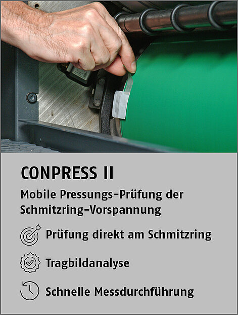 Pressung-Prüfgerät CONPRESS II Pressung-Prüfgerät CONPRESS II